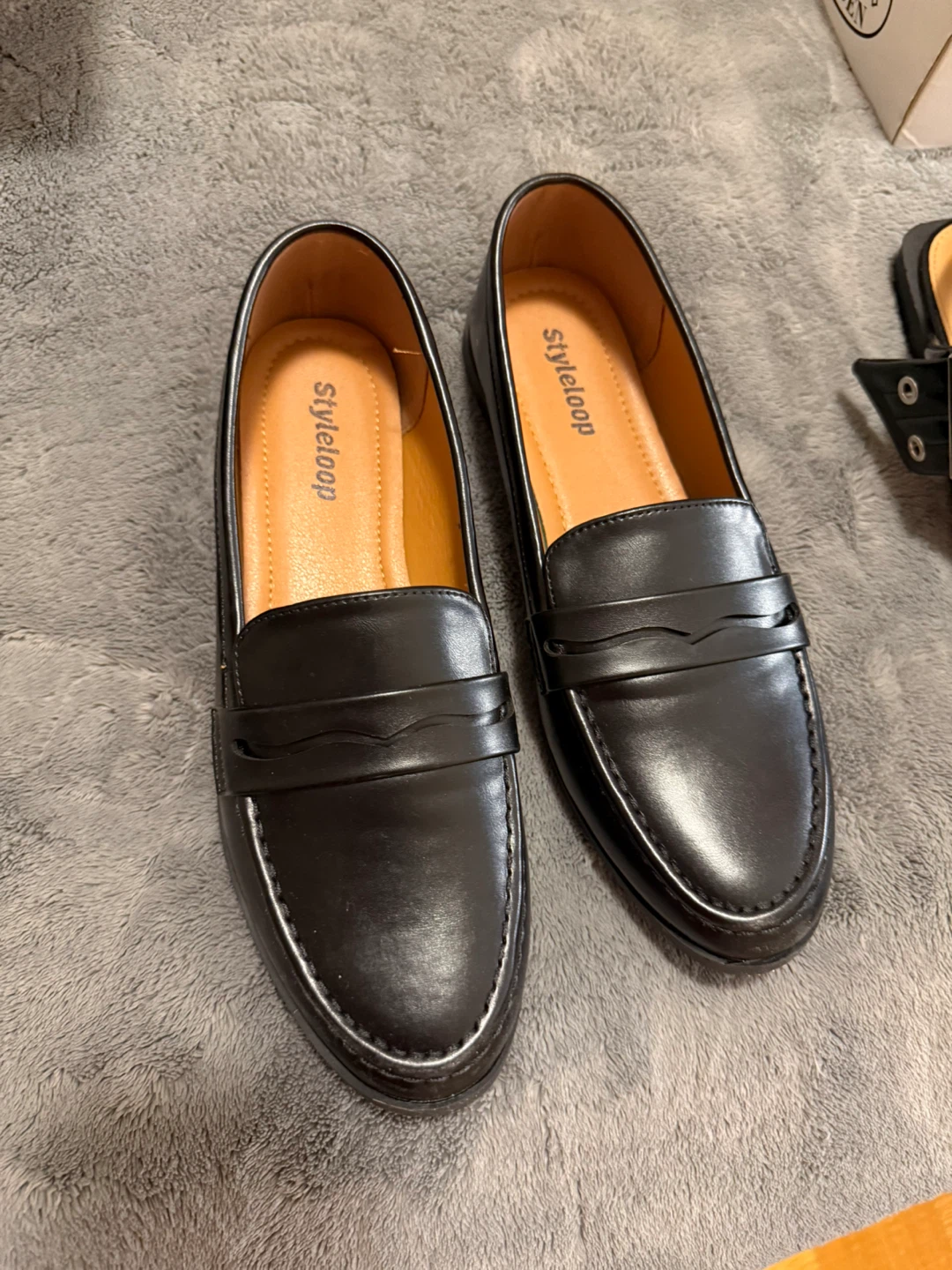 Styleloop Black Loafers - Size 8.5