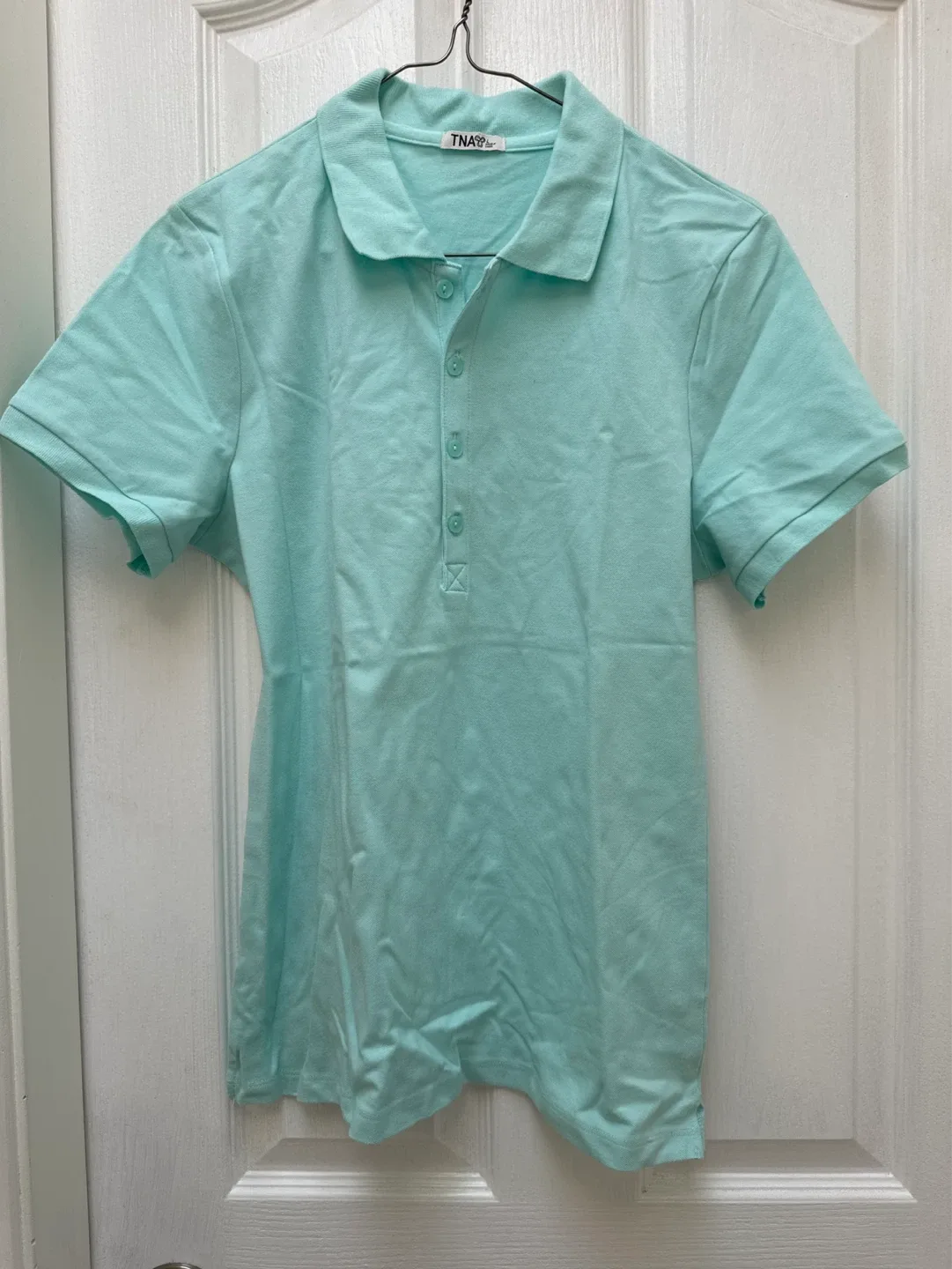 TNA Aqua Polo Shirt women’s large