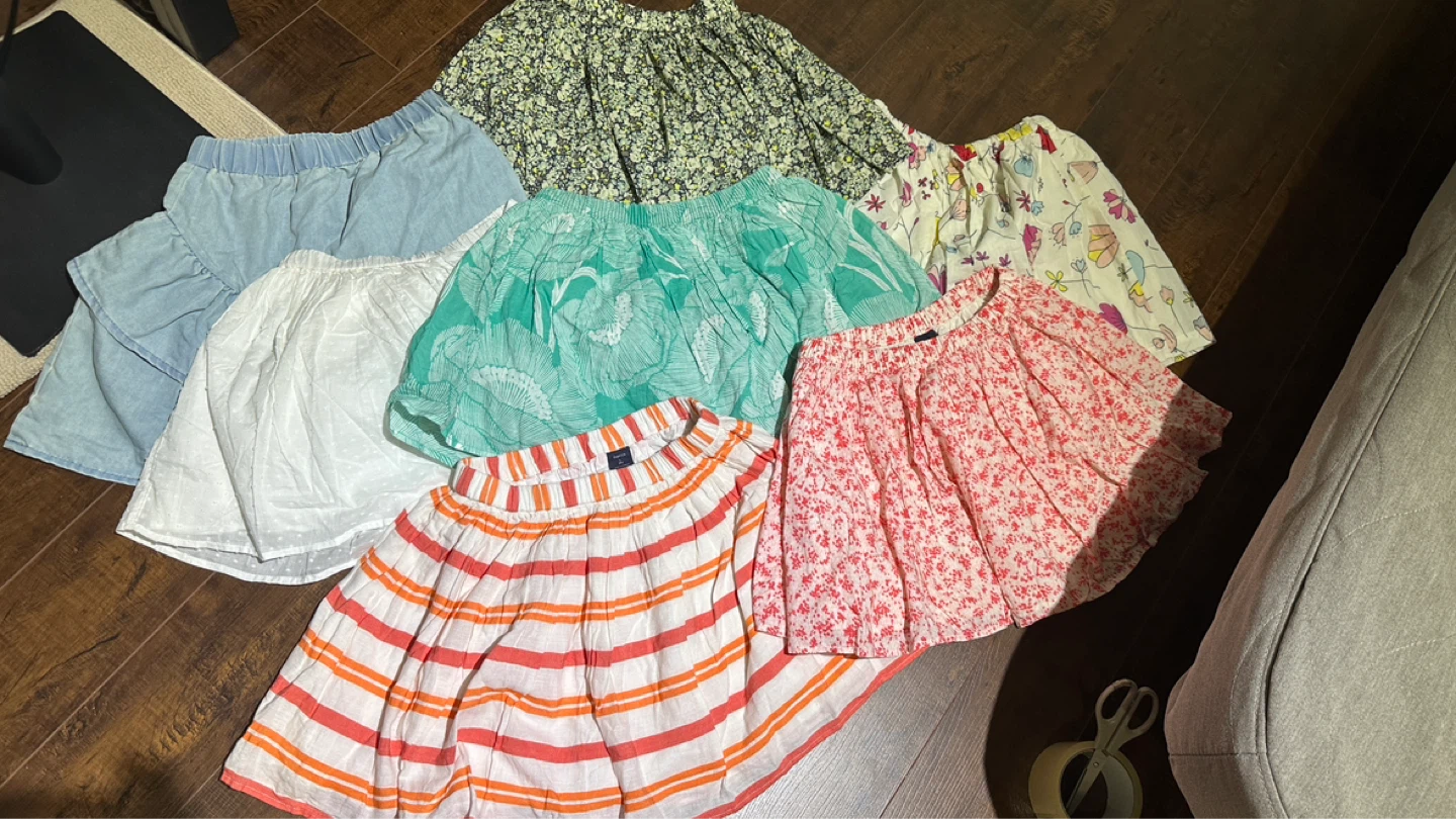 Gap Kids Skirts Bundle varies size from 6-9 yrs old