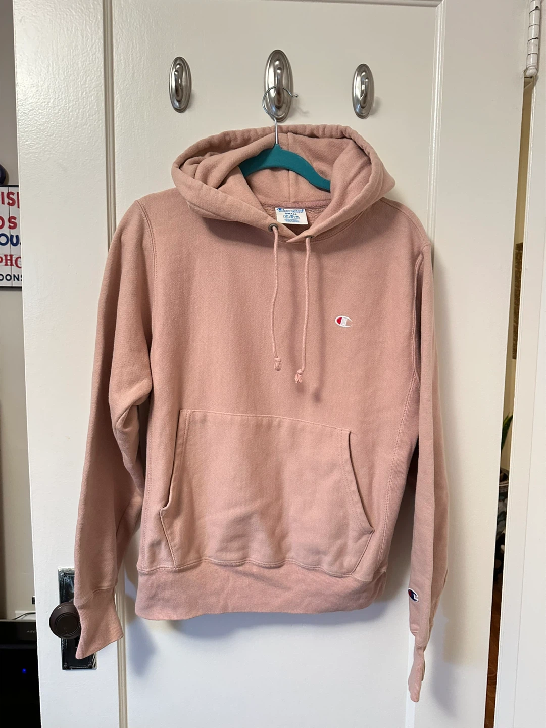 champion reverse weave hoodie S