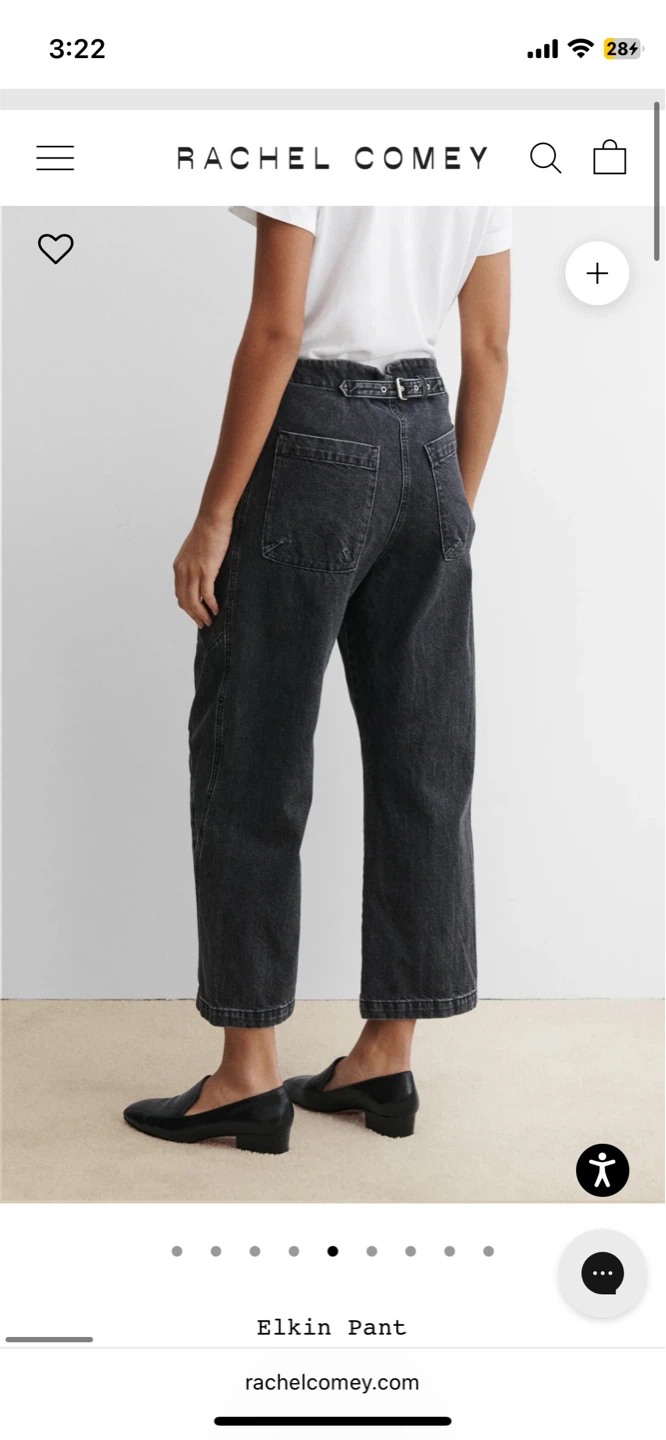 Rachel Comey Elkin Pant - Charcoal Denim - photo 5