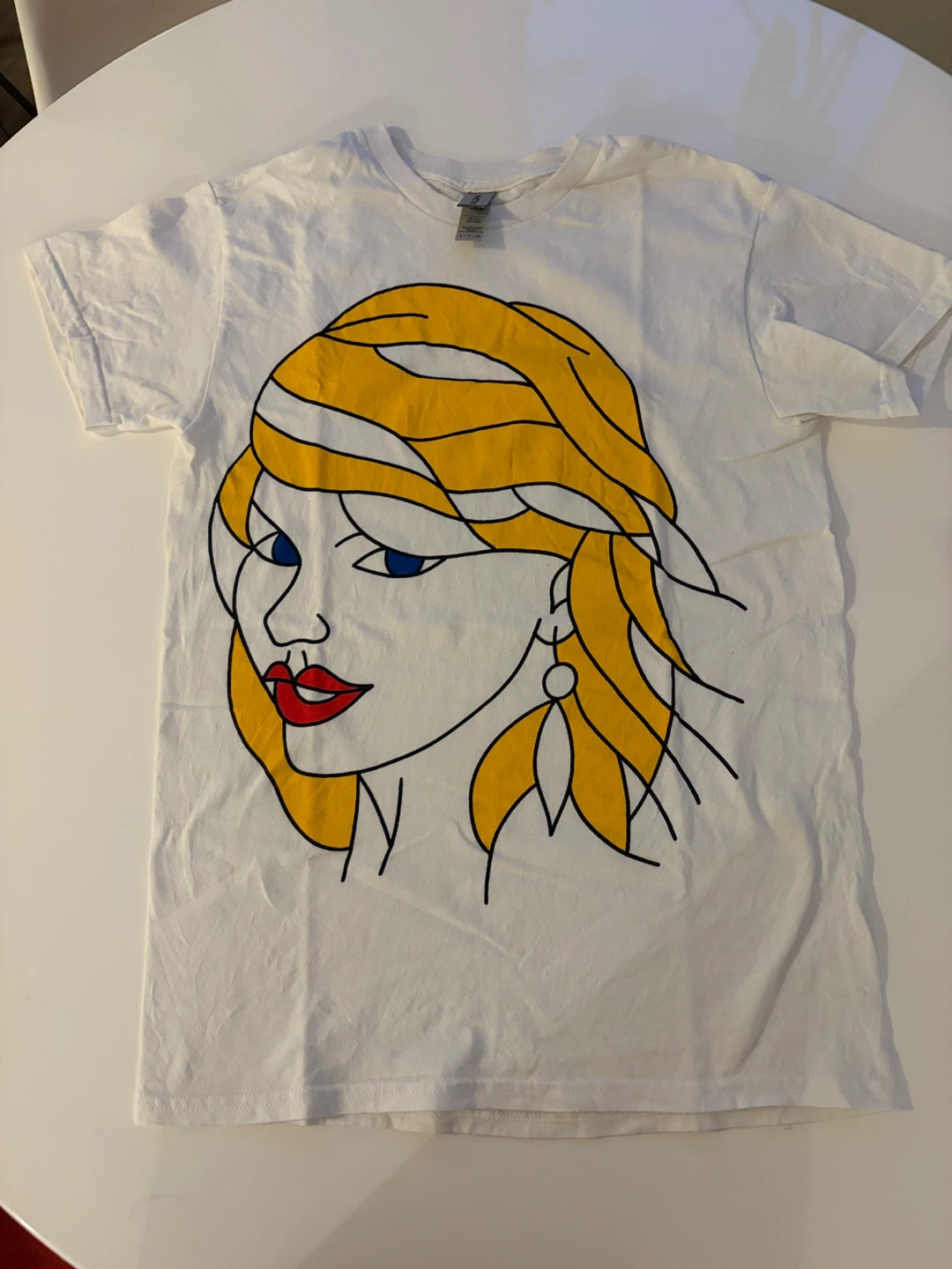 Gildan Heavy Cotton T-Shirt - White - Small
