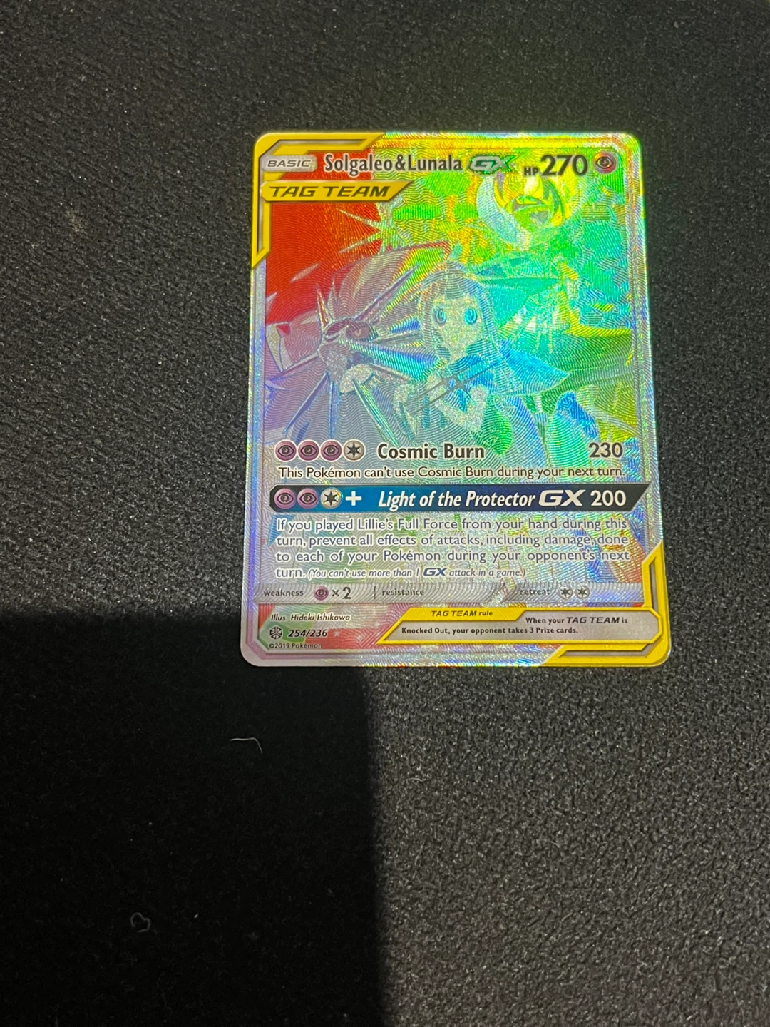 Solgaleo & Lunala GX Tag Team Pokémon Card