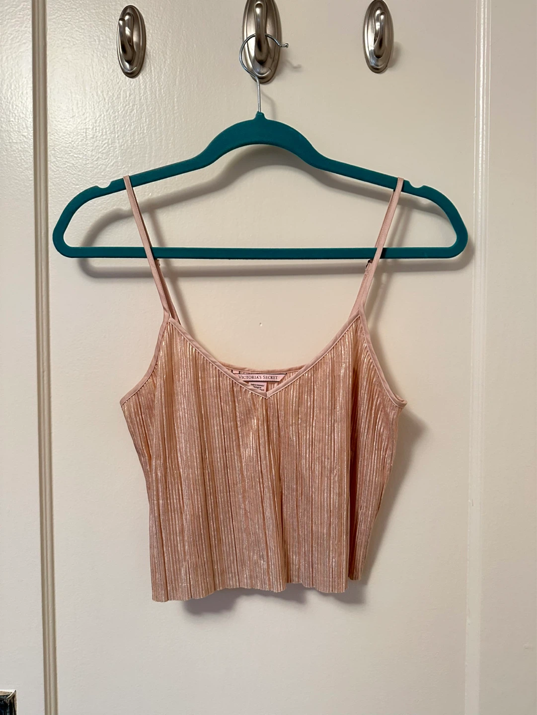 Victoria’s secret shiny pajama top XS