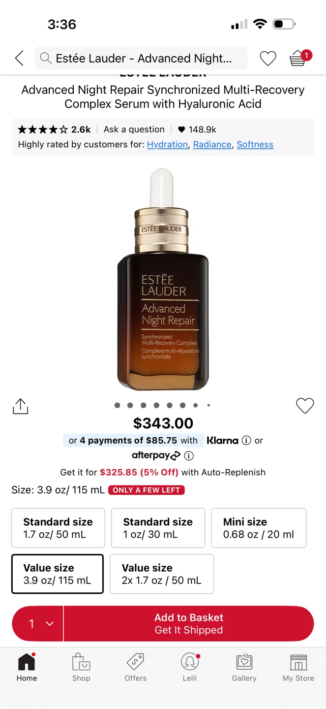 Estée Lauder Advanced Night Repair Serum - photo 3