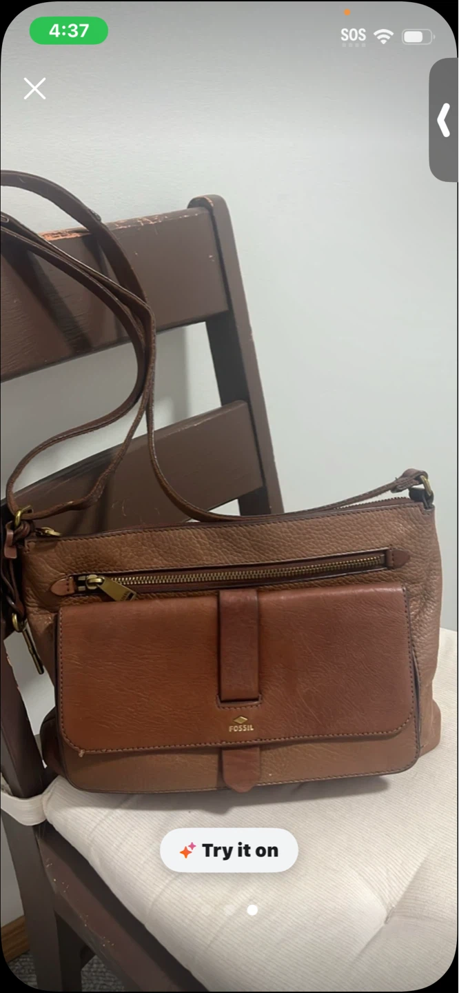 Fossil Leather Shoulder Bag - photo 2