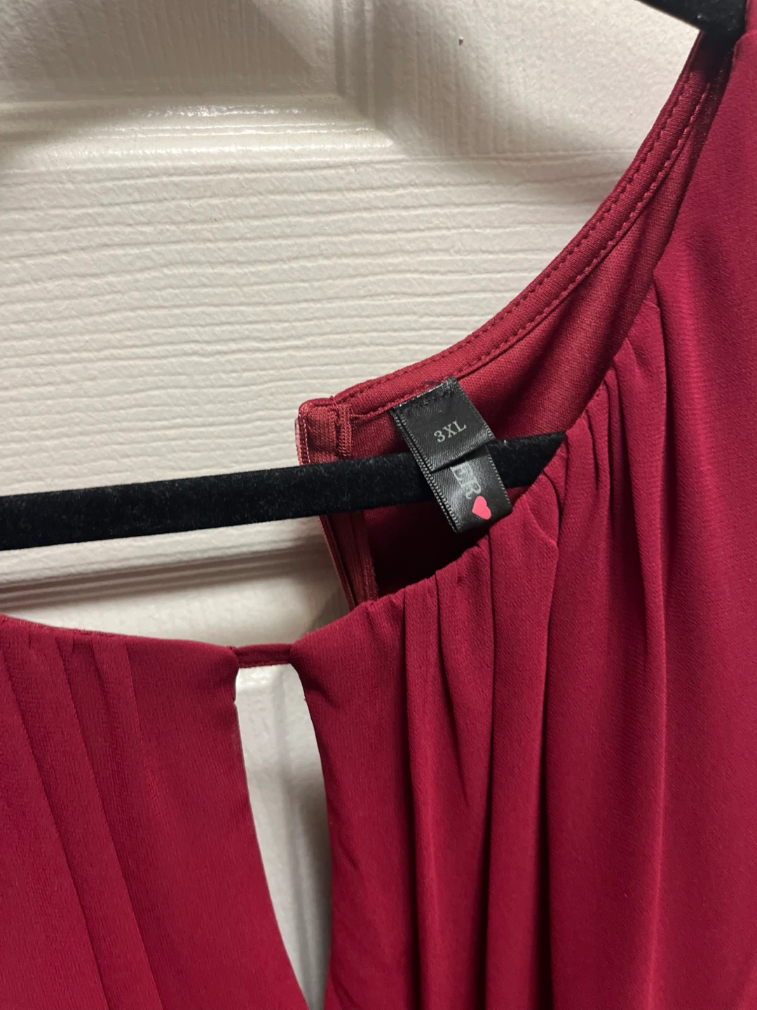 Red Sleeveless Maxi Dress - photo 2