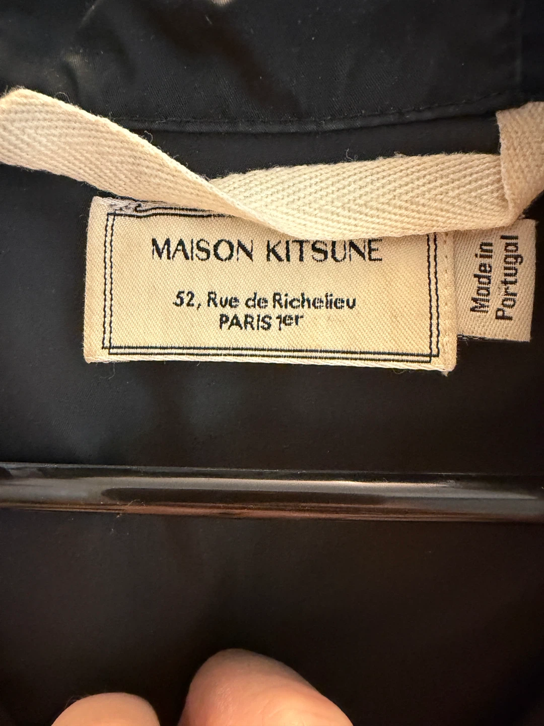 Maison Kitsuné Fox Patch Windbreaker Jacket - photo 3