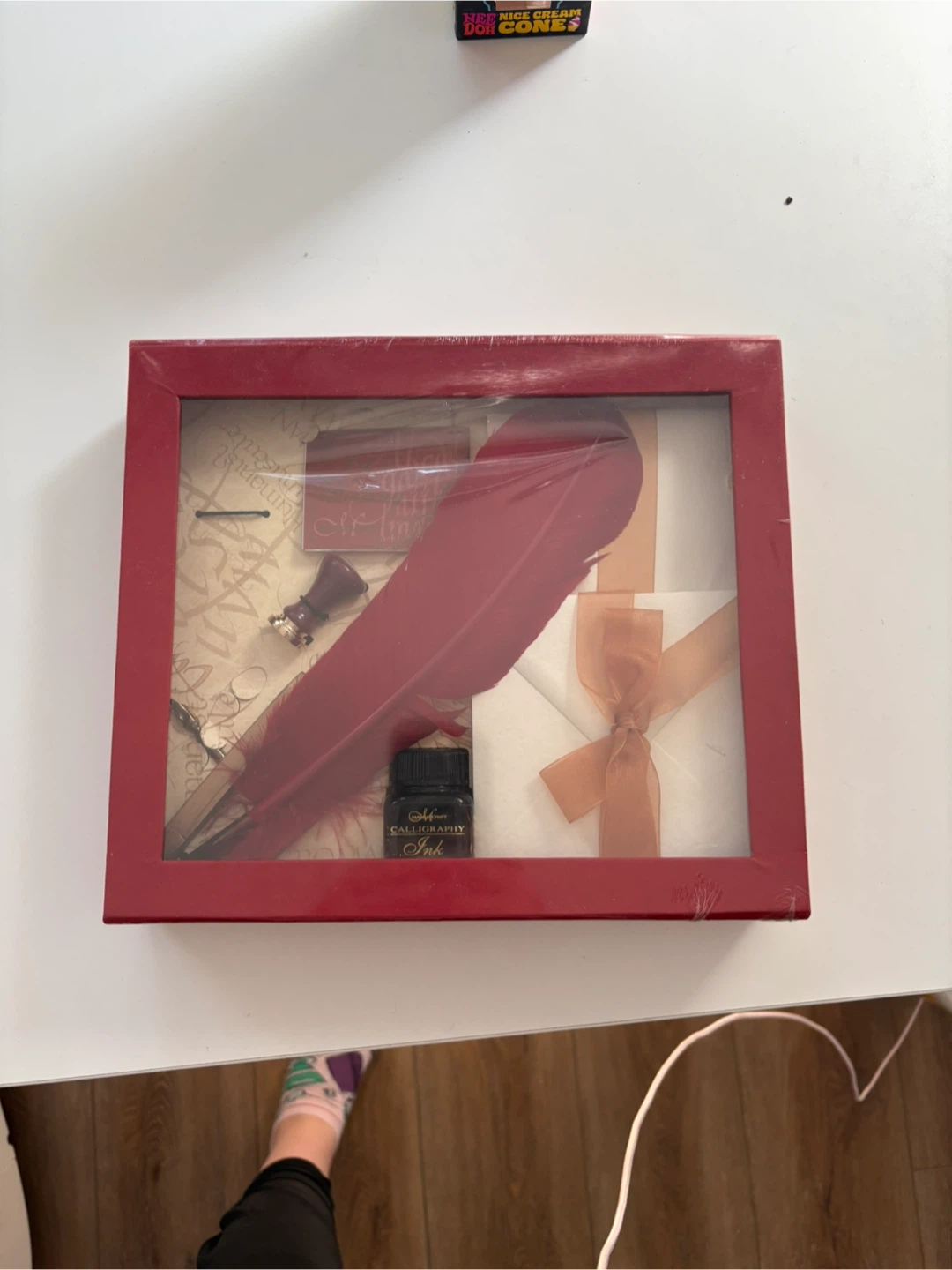 Feather Quill & Ink Set