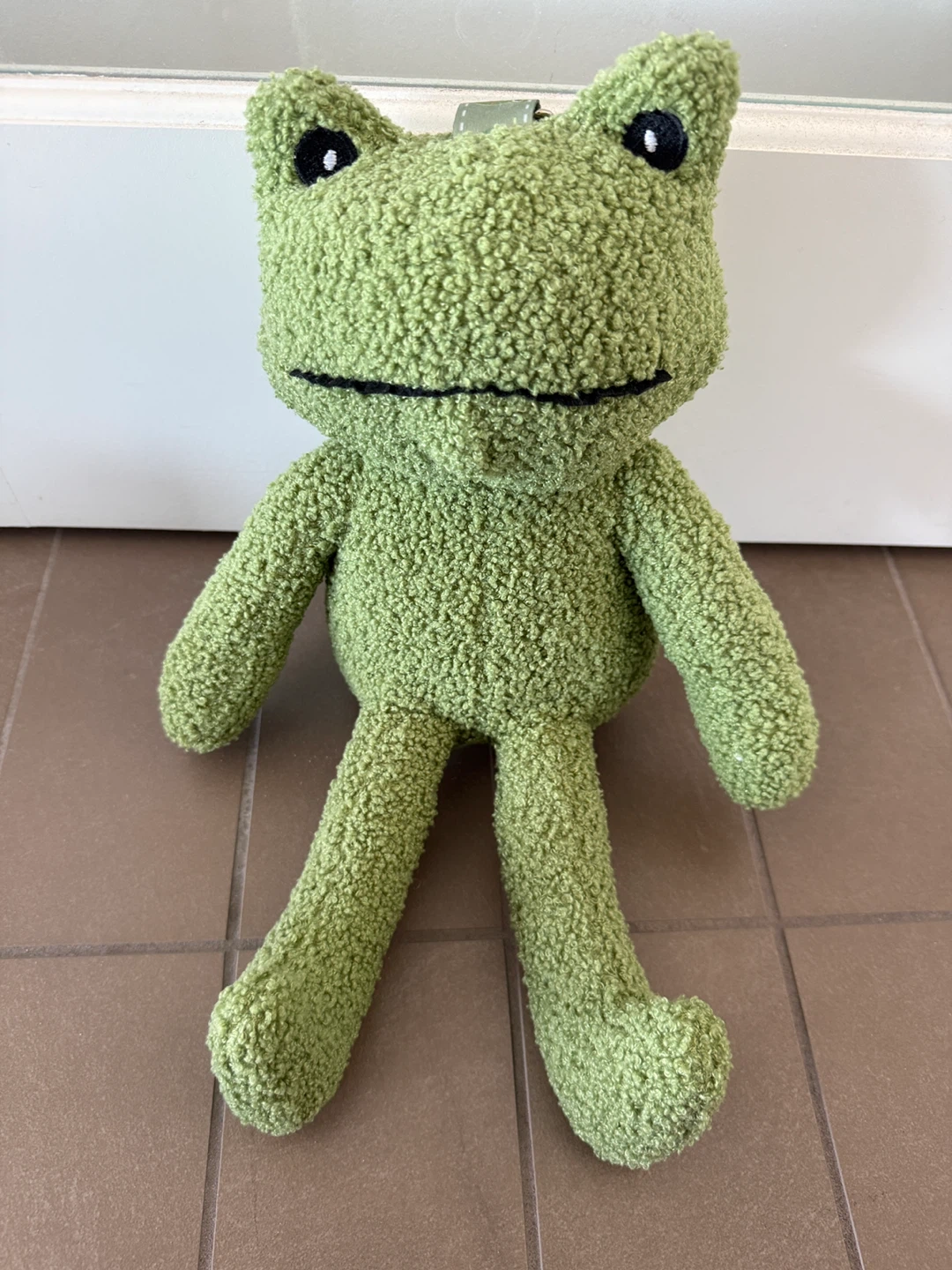 Green Frog Plush Backpack