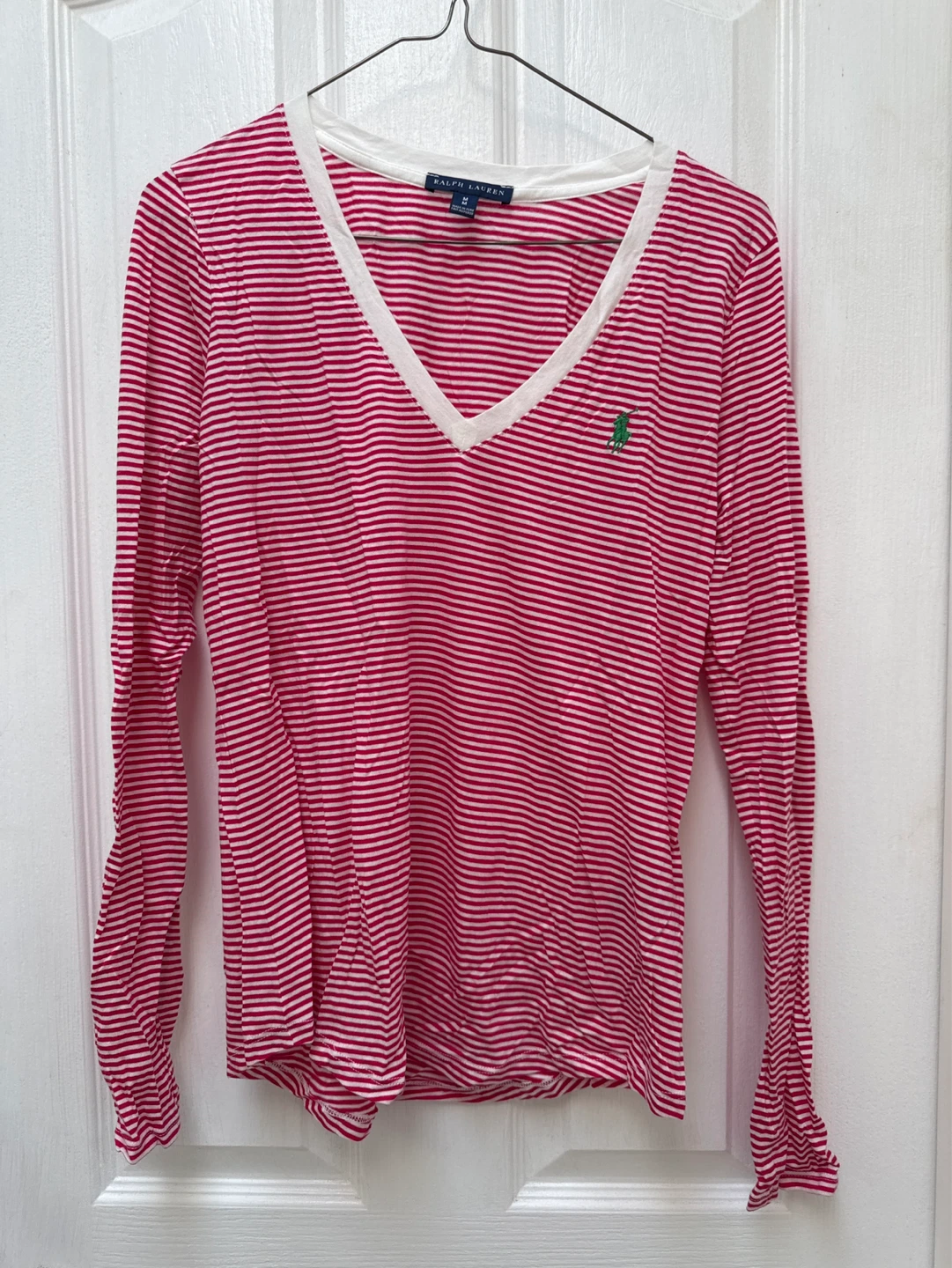 Ralph Lauren Striped Long Sleeve Top - Size M women’s