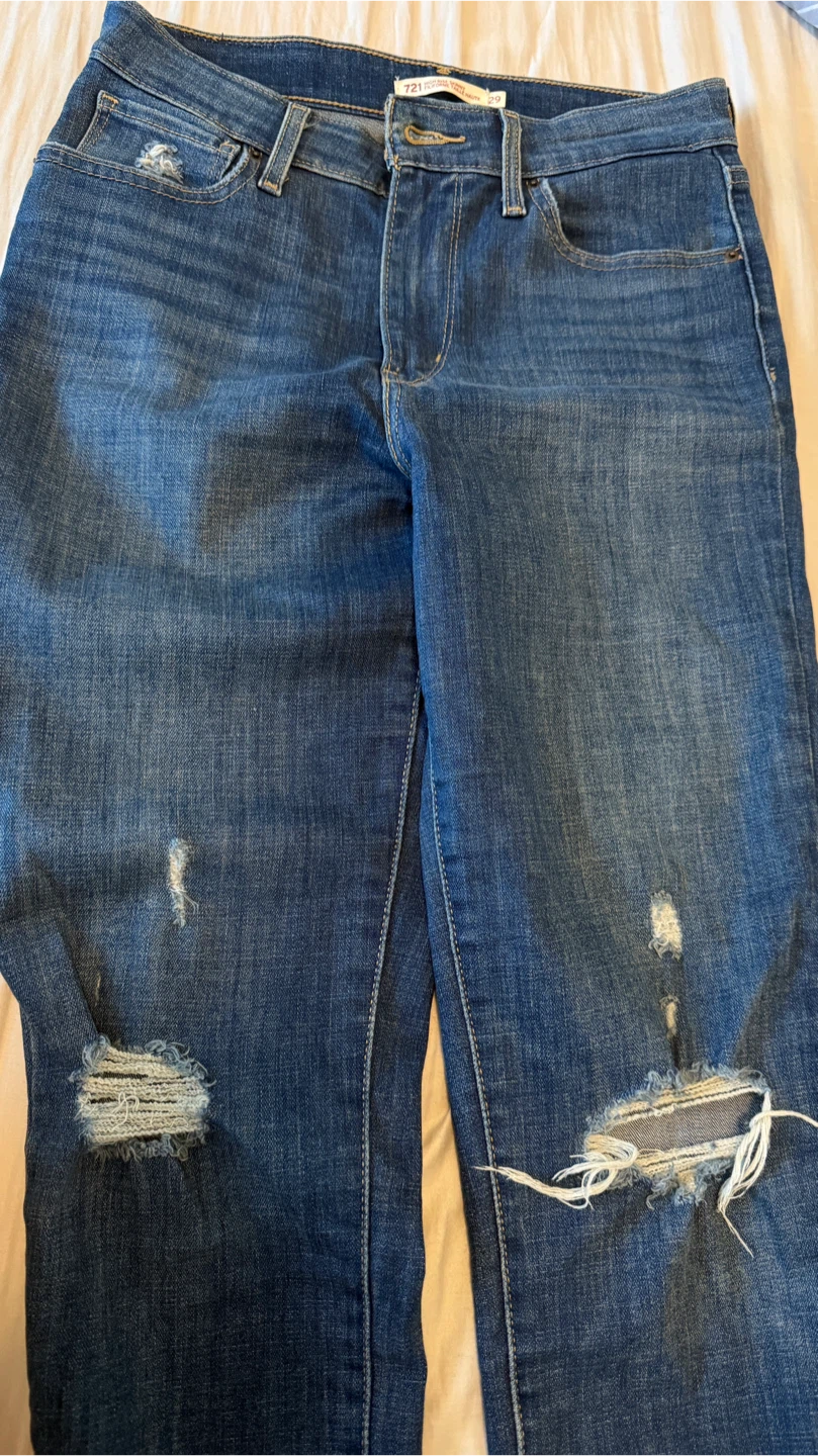Levi's 721 High Rise Skinny Jeans Size 29