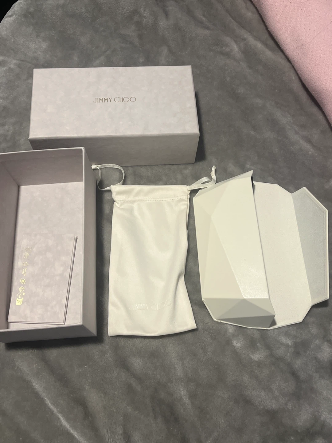 Jimmy Choo Sunglasses Case and Box