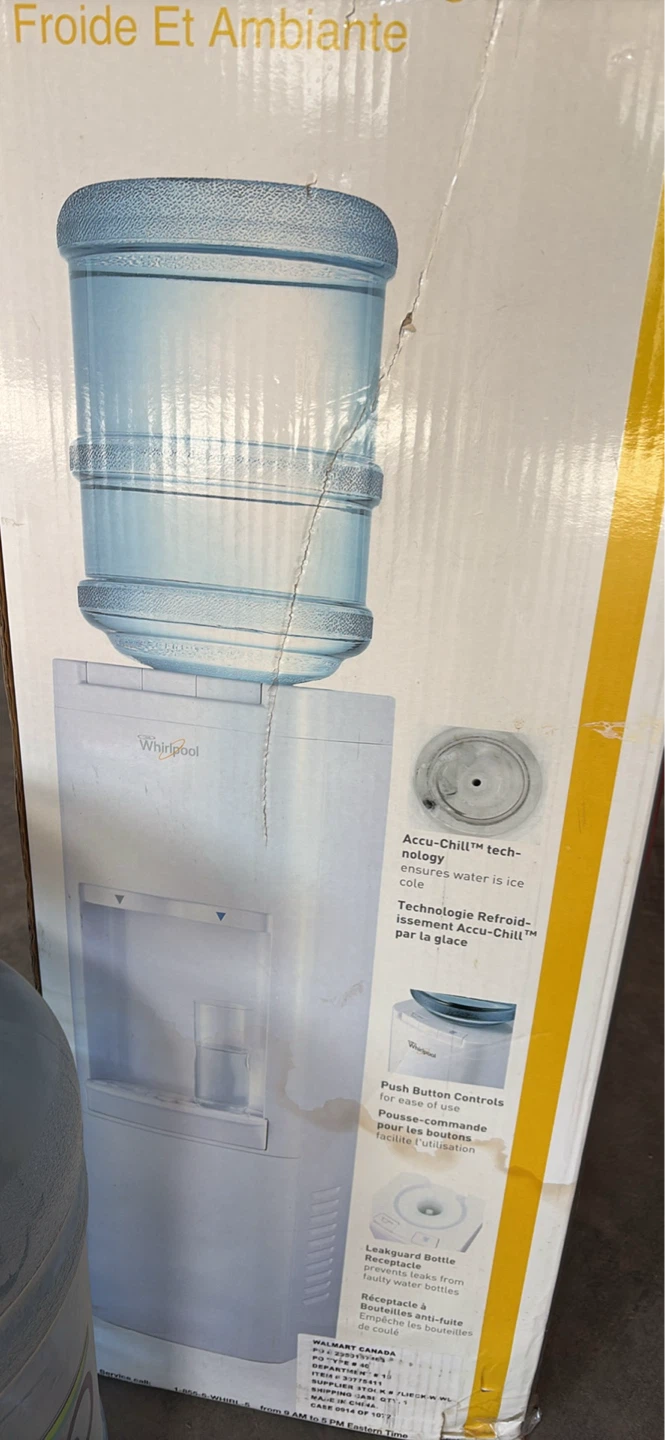 Whirlpool Cold & Room Temperature Water Cooler - photo 3