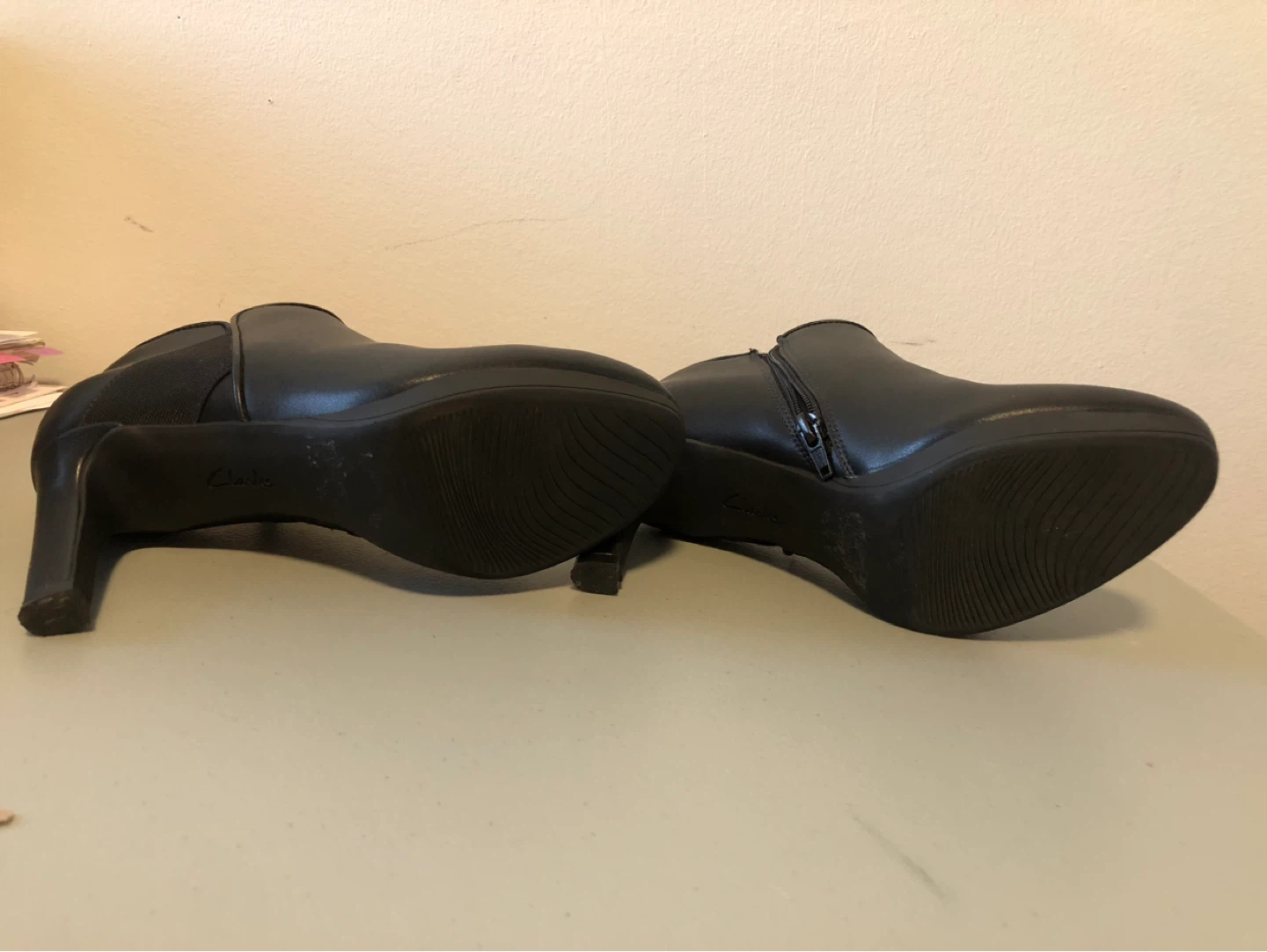 Clarks Collection Black Heeled Ankle Boots - photo 5