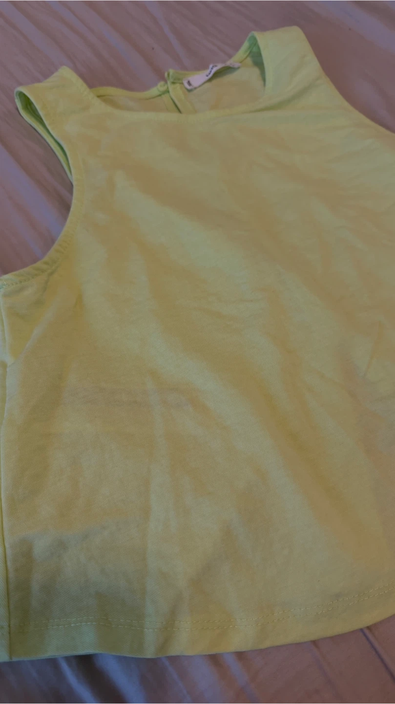 MNG Yellow Tank Top