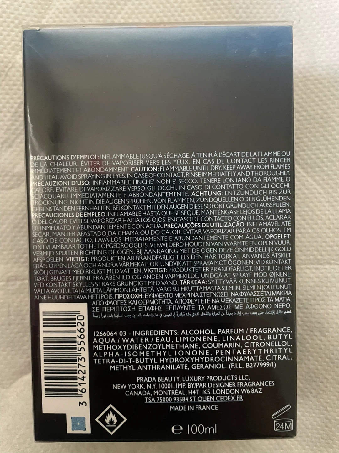 Prada Luna Rossa Ocean Eau de Toilette 100ml (Sealed) - photo 3