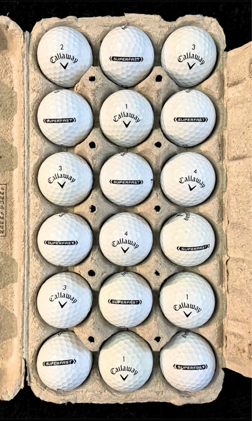 18 Callaway Superfast Golf Balls - photo 2