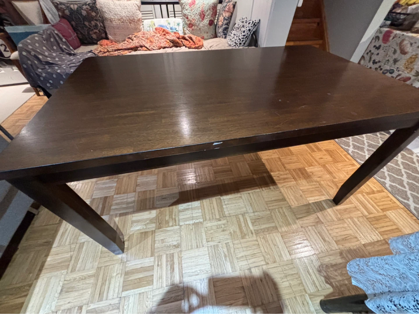 Wooden Dining Table with 4 chairs - photo 5