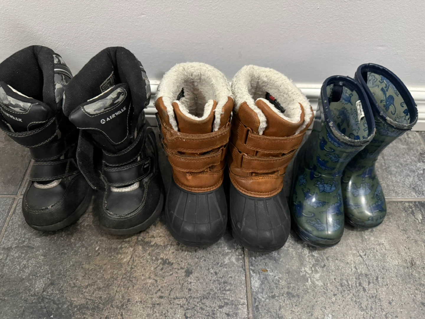 Kids Winter Boots and Rain Boots