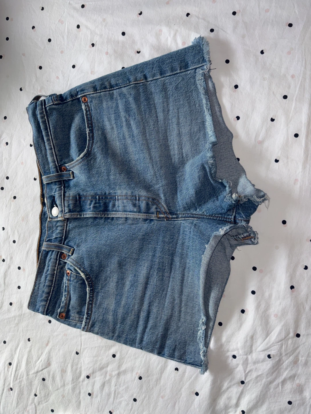 Levi's Denim Ribcage Shorts Women's Size 29 - photo 2