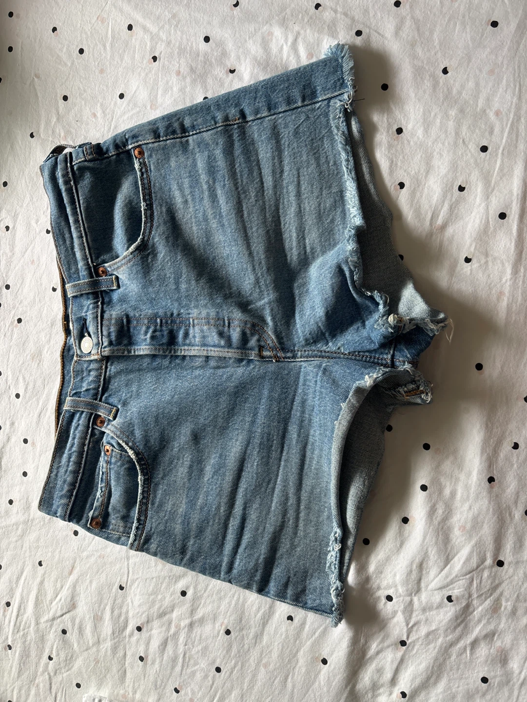 Levi's Denim Ribcage Shorts Women's Size 29 - photo 3