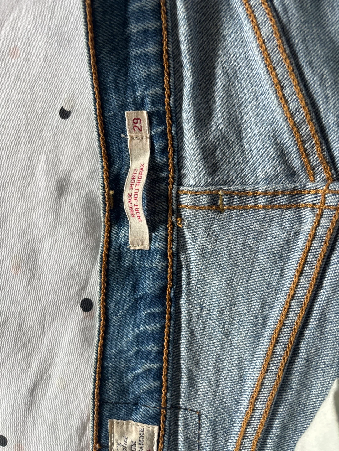 Levi's Denim Ribcage Shorts Women's Size 29 - photo 4