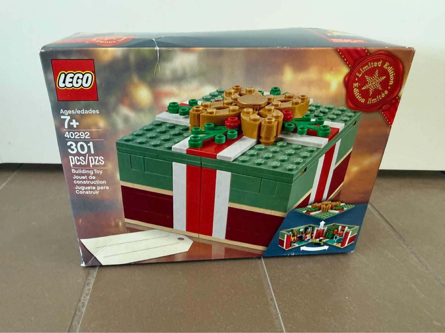 LEGO 40292 Buildable Holiday Present