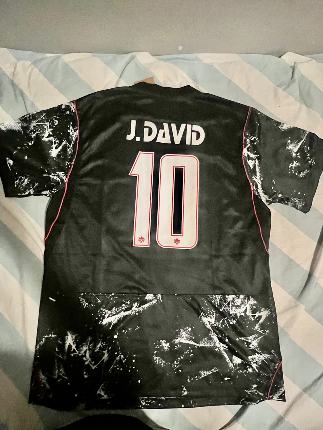 Canada Soccer Jersey J. David #10