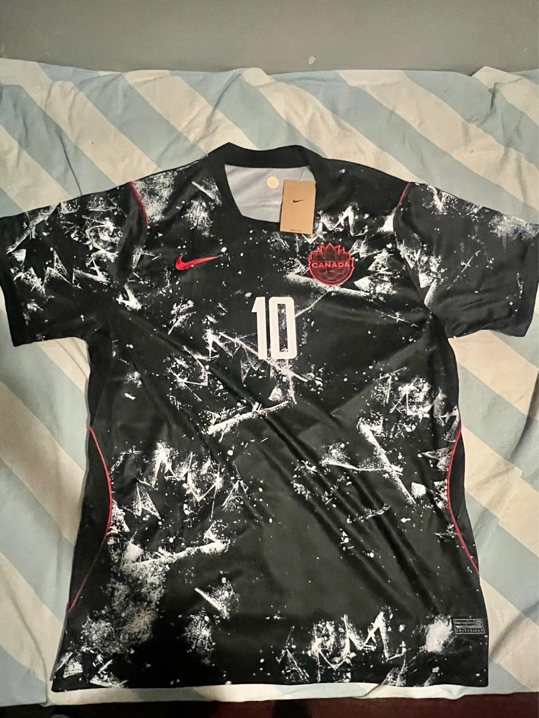 Canada Soccer Jersey J. David #10 - photo 2