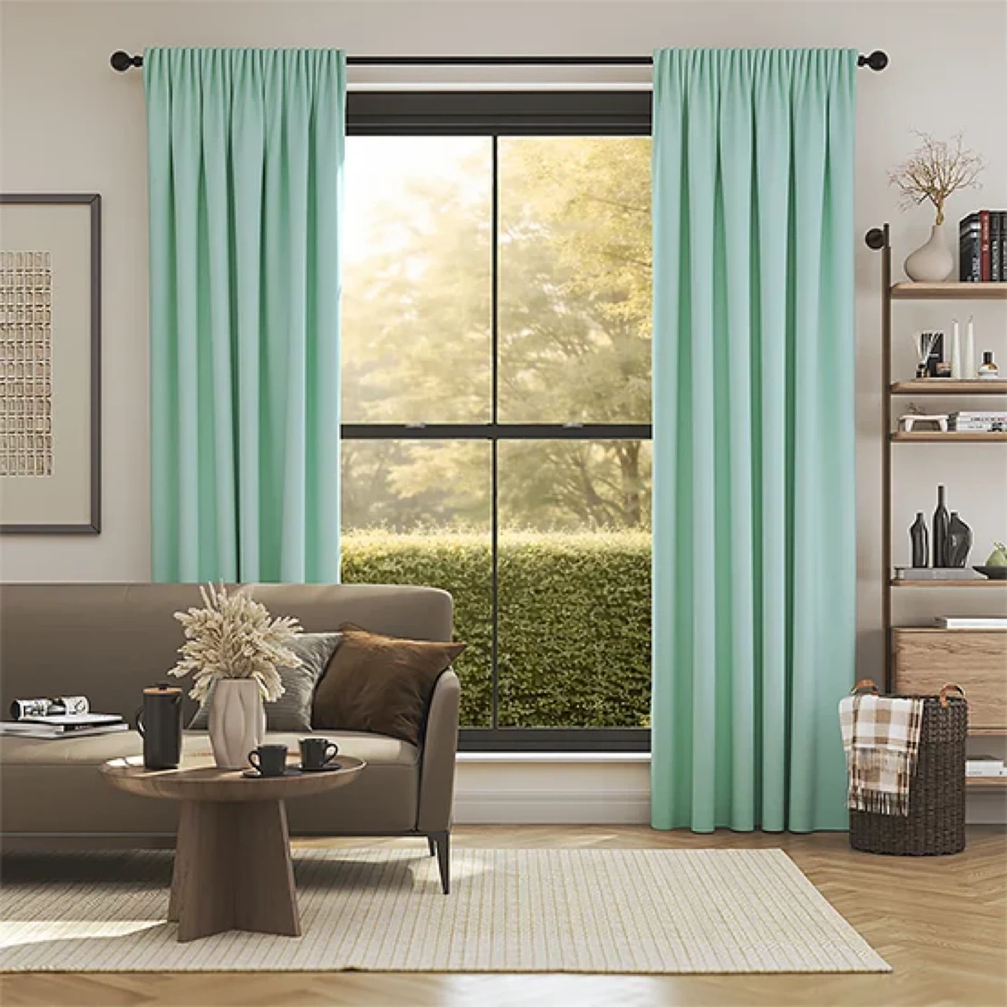🏡 3 sets of Bouclaire curtains!