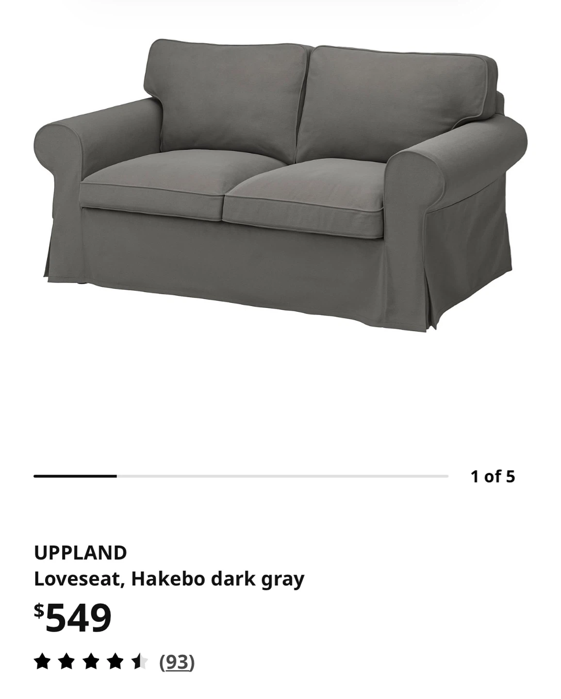 Ikea upland sofa and Love seat- OBO need gone - photo 3