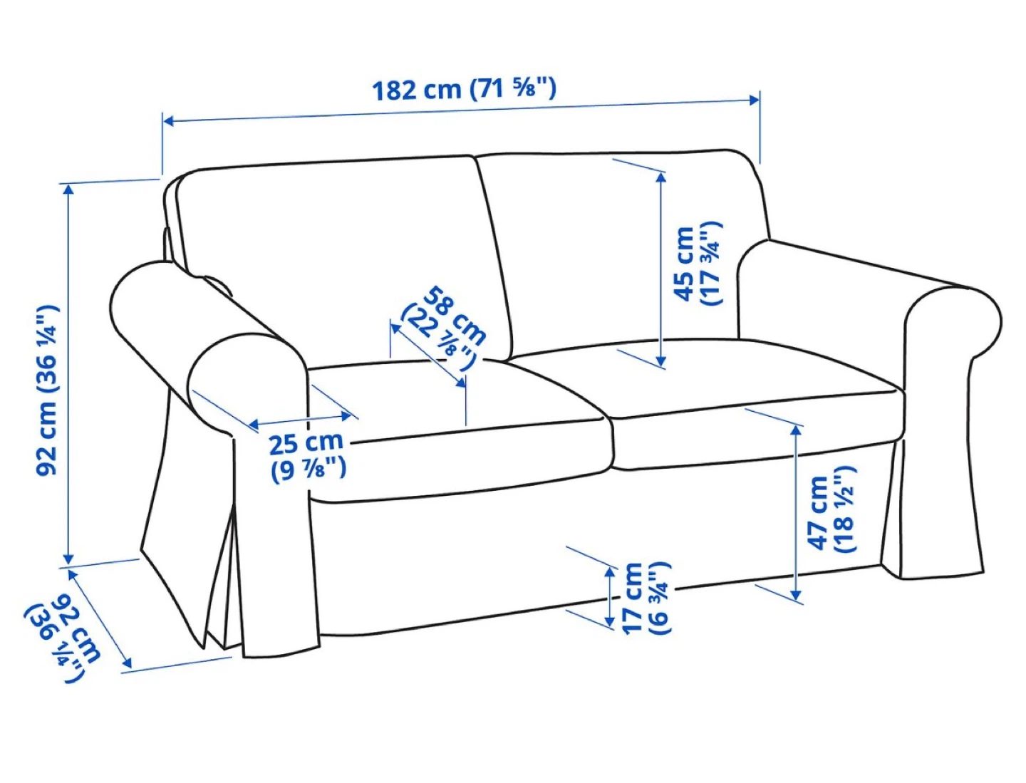 Ikea upland sofa and Love seat- OBO need gone - photo 4