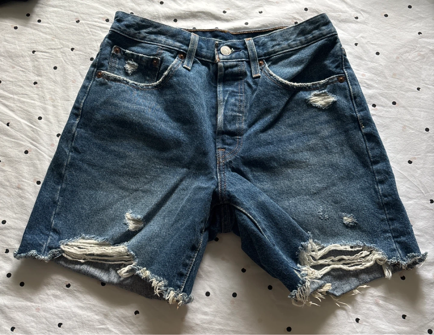 Levi's 501s Women's Denim Shorts size 26