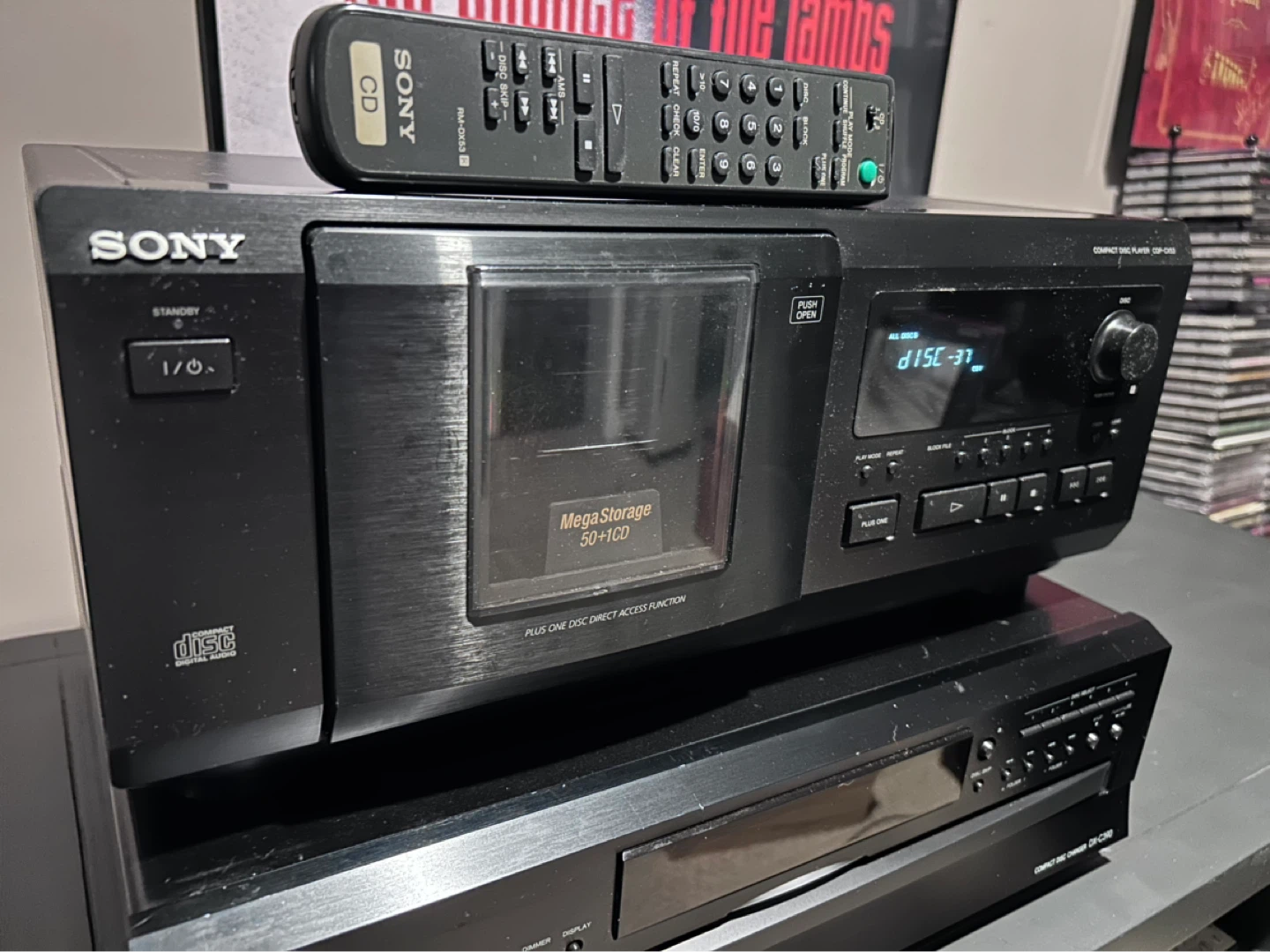 Sony CDP-CX53 MegaStorage 50+1 CD Player