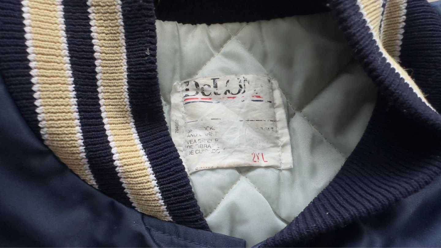 DeLong Nor Win Vintage Varsity Jacket Size 2XL - photo 5