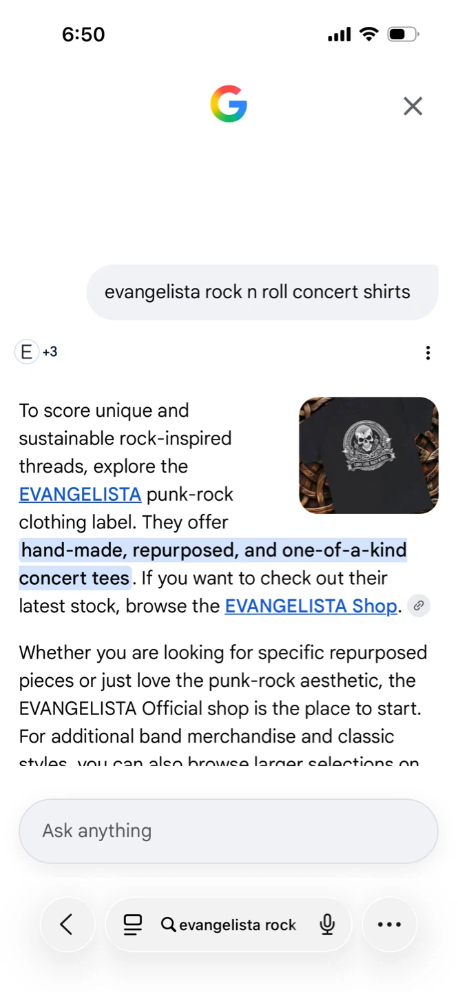 Evangelista Upcycled Adele Live 2016 Concert T-Shirt - photo 4