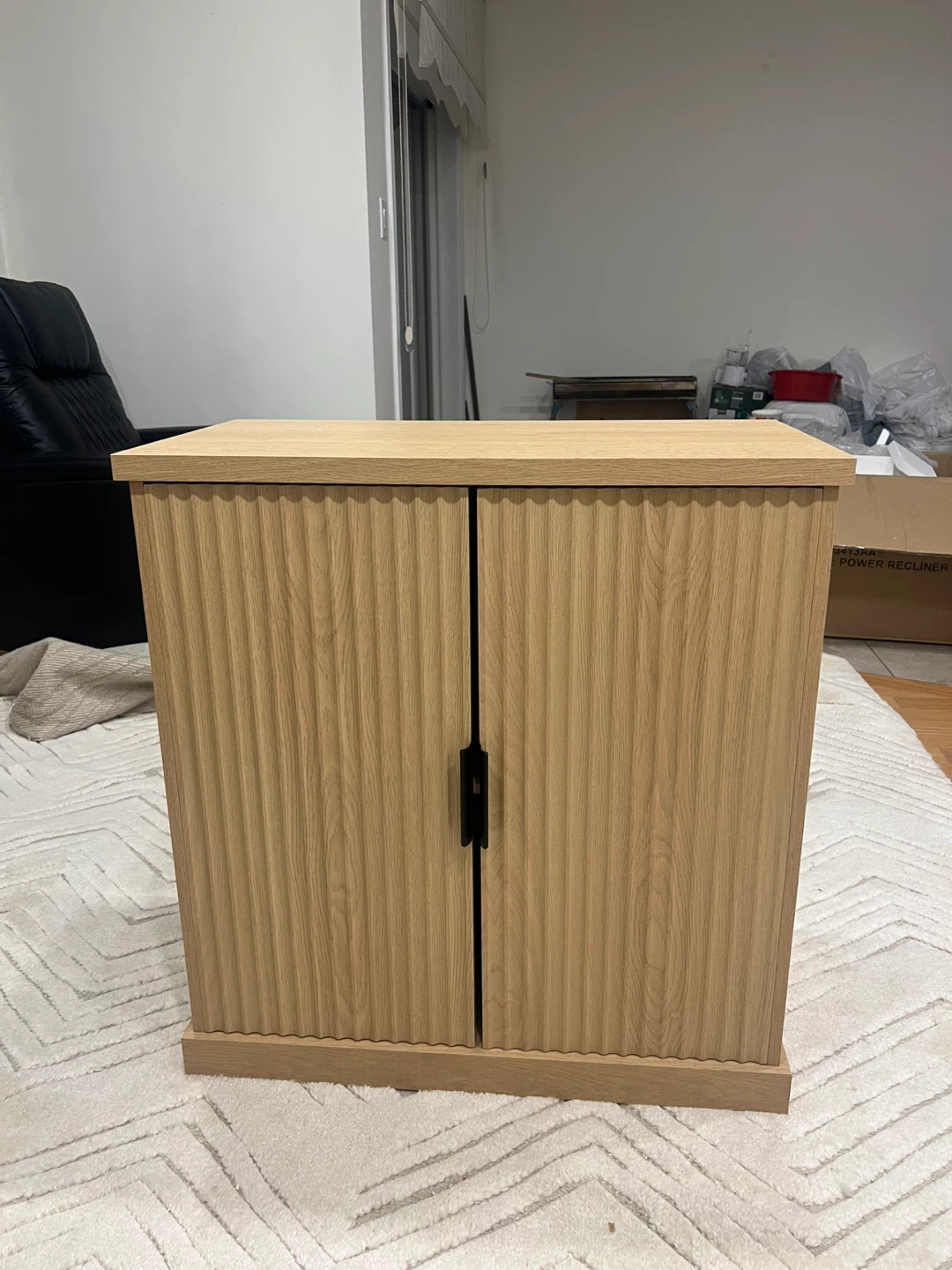 NEW Modern Fluted Storage Cabinet - photo 2