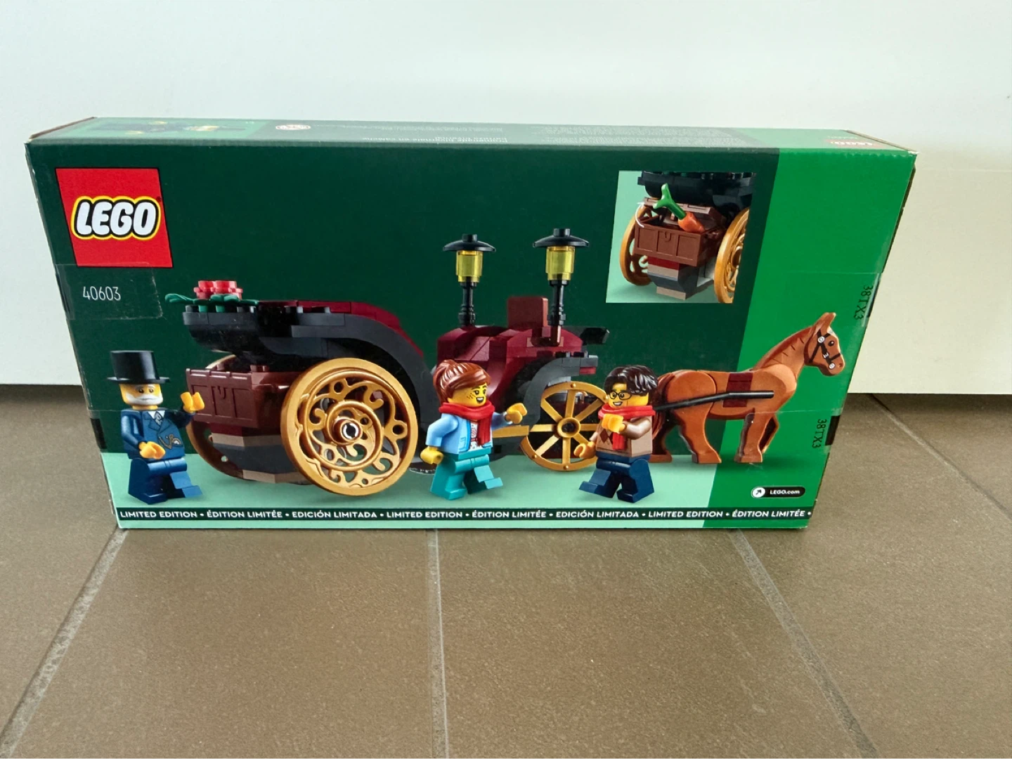 LEGO 40603 Wintertime Carriage Ride - photo 2