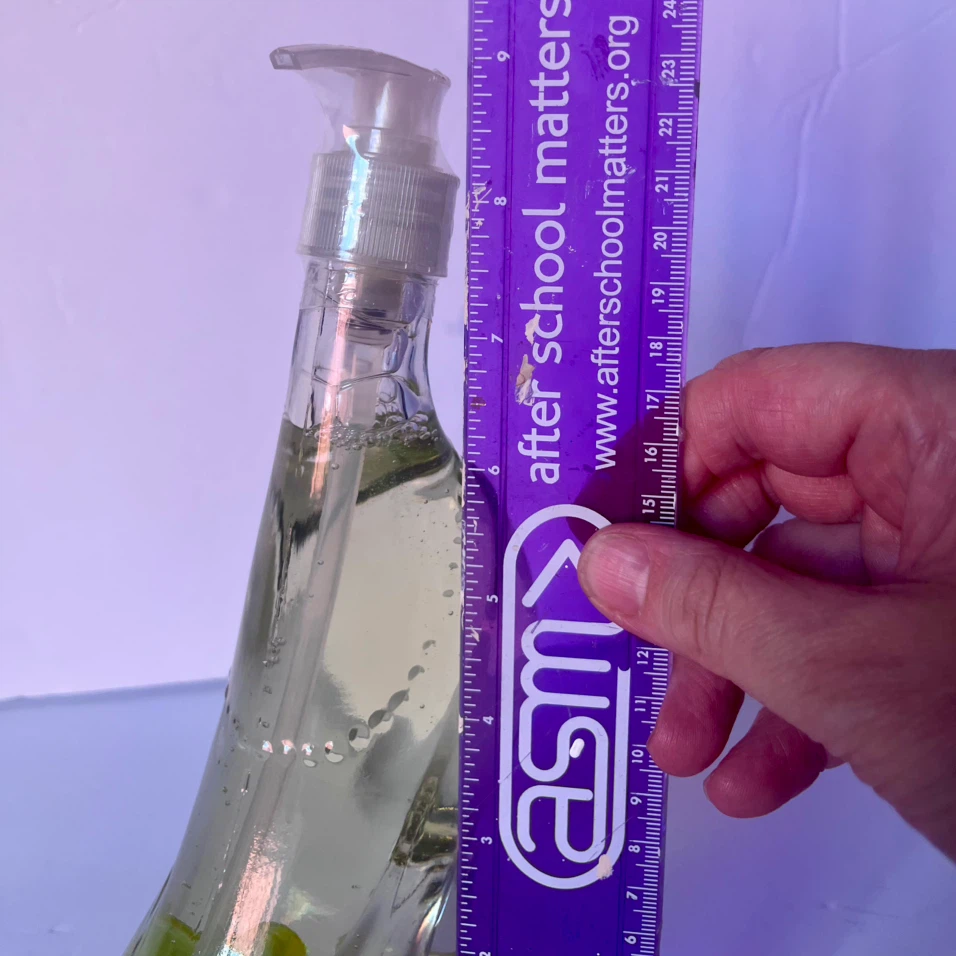 Glass High Heel Soap Dispenser new - photo 4