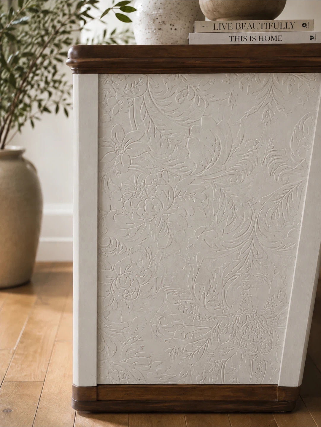 ✨ Refinished Modern Organic Nightstands – Pair ✨ - photo 2
