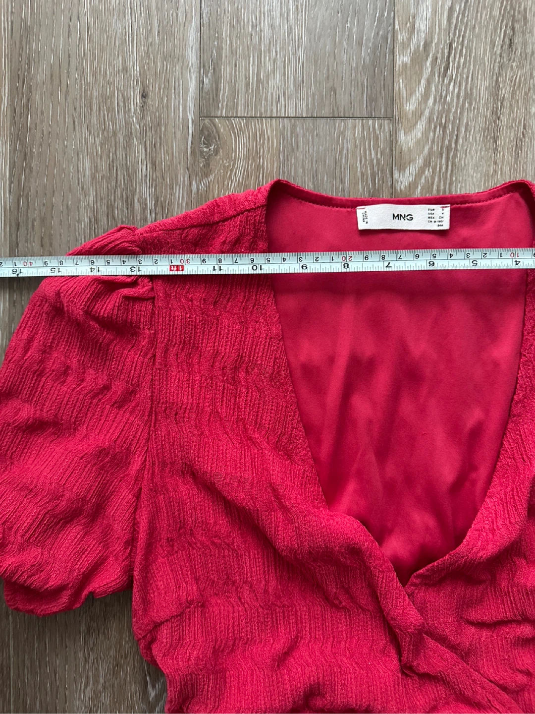MNG Women's Pink Wrap Dress Size S - photo 3