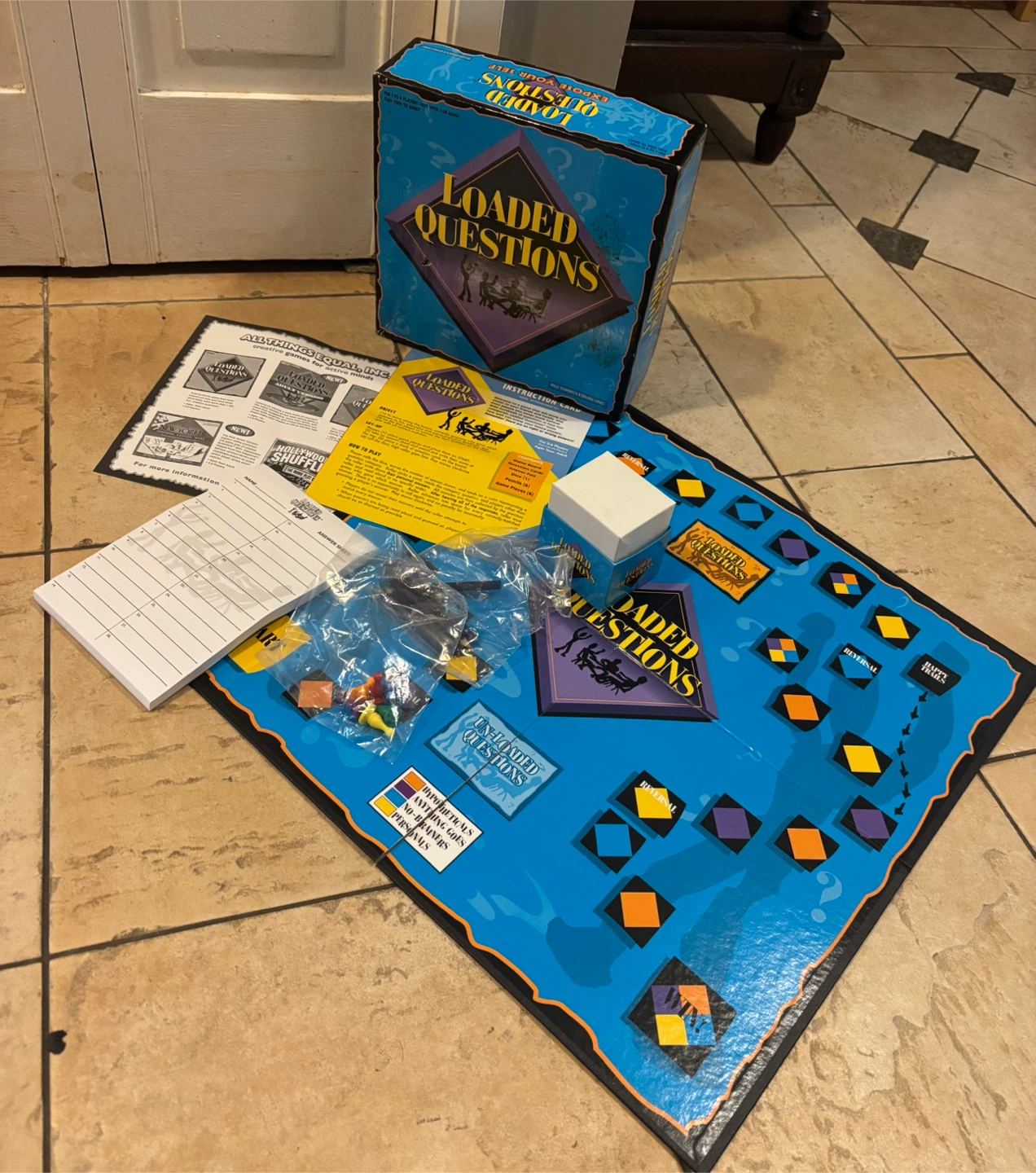 Loaded Questions Board Game - photo 4
