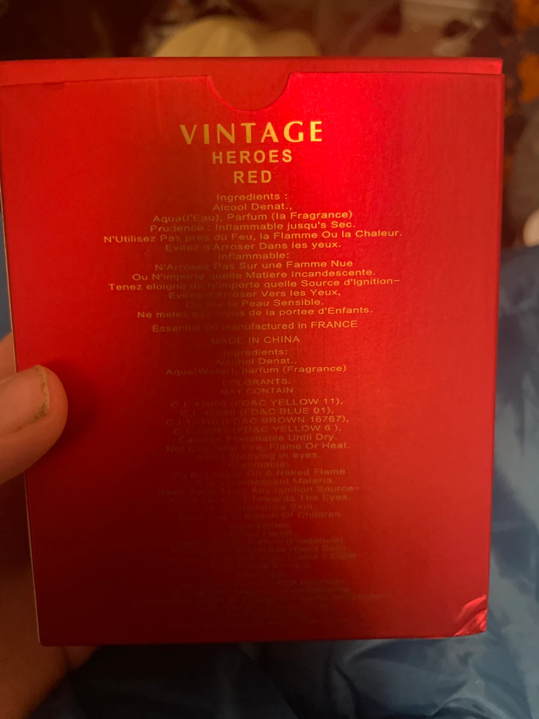 Vintage Heroes Red Eau de Parfum Natural Spray 100ml - photo 4