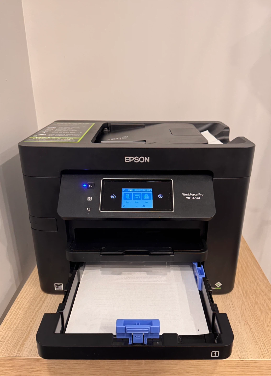 Epson WorkForce Pro WF-3730 All-in-One Printer - photo 2