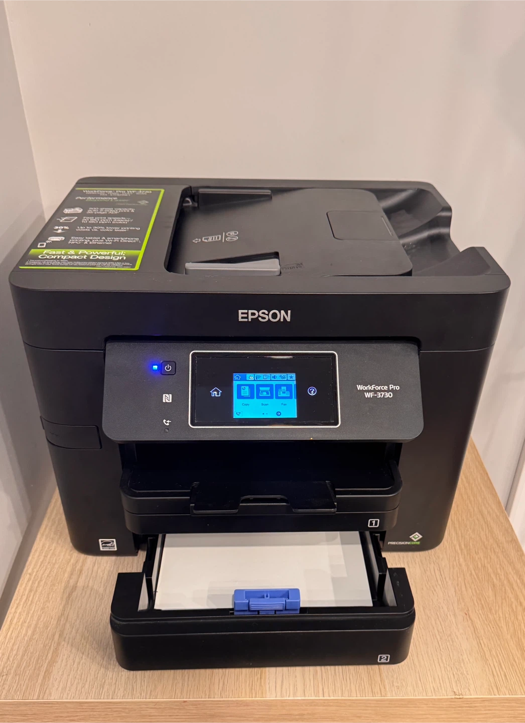 Epson WorkForce Pro WF-3730 All-in-One Printer - photo 4