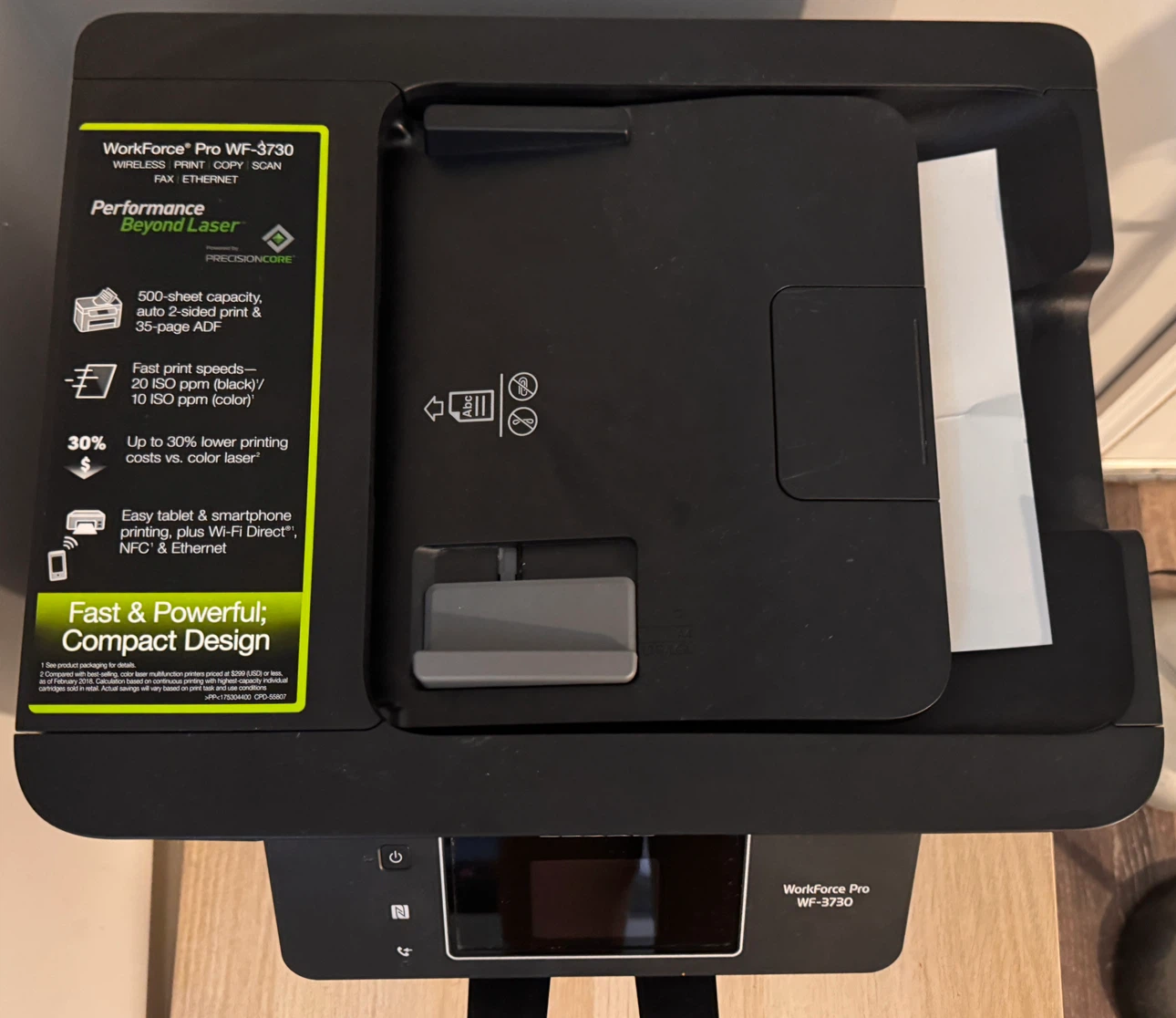 Epson WorkForce Pro WF-3730 All-in-One Printer - photo 5