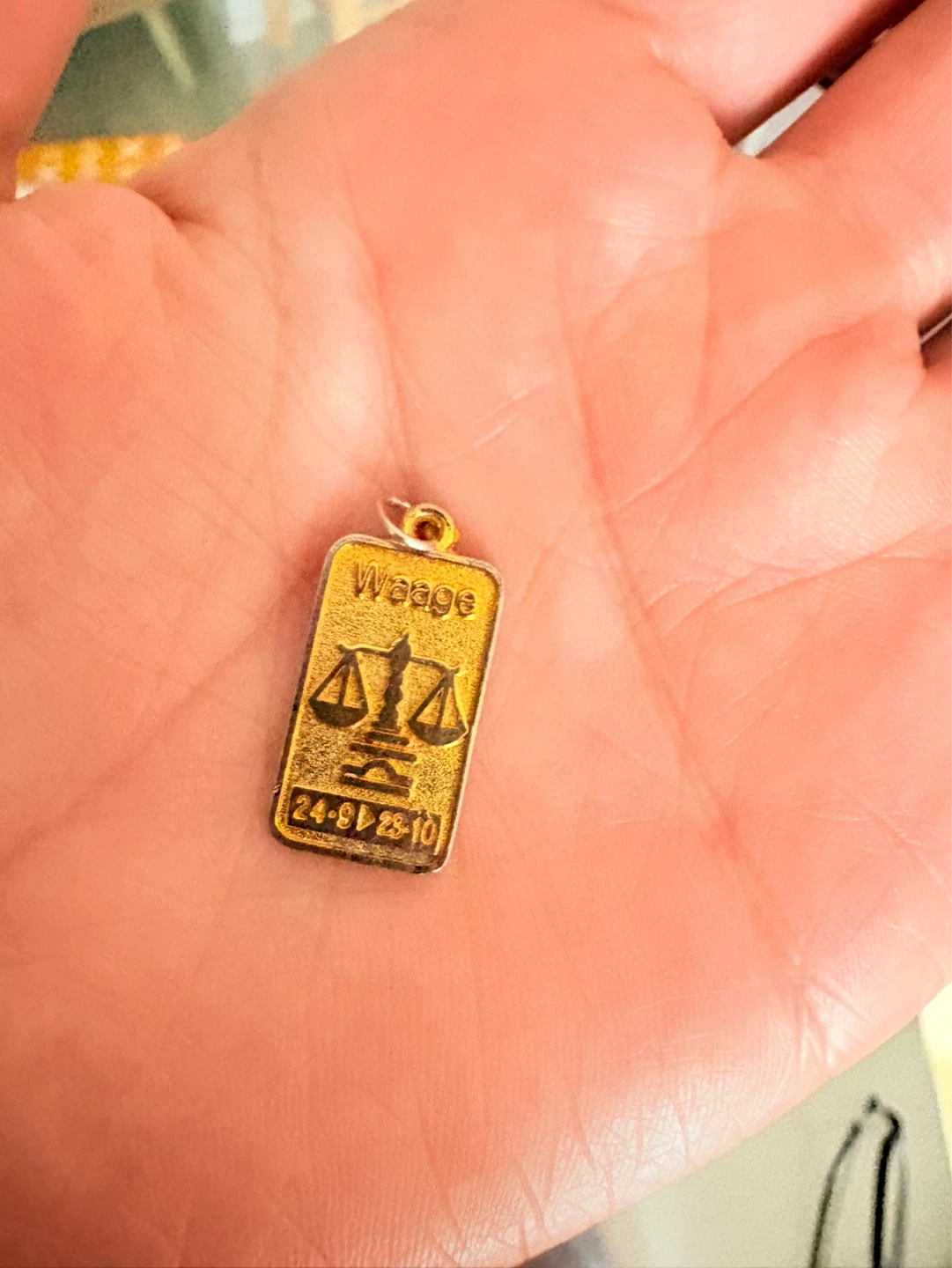 Libra Charm Pendant