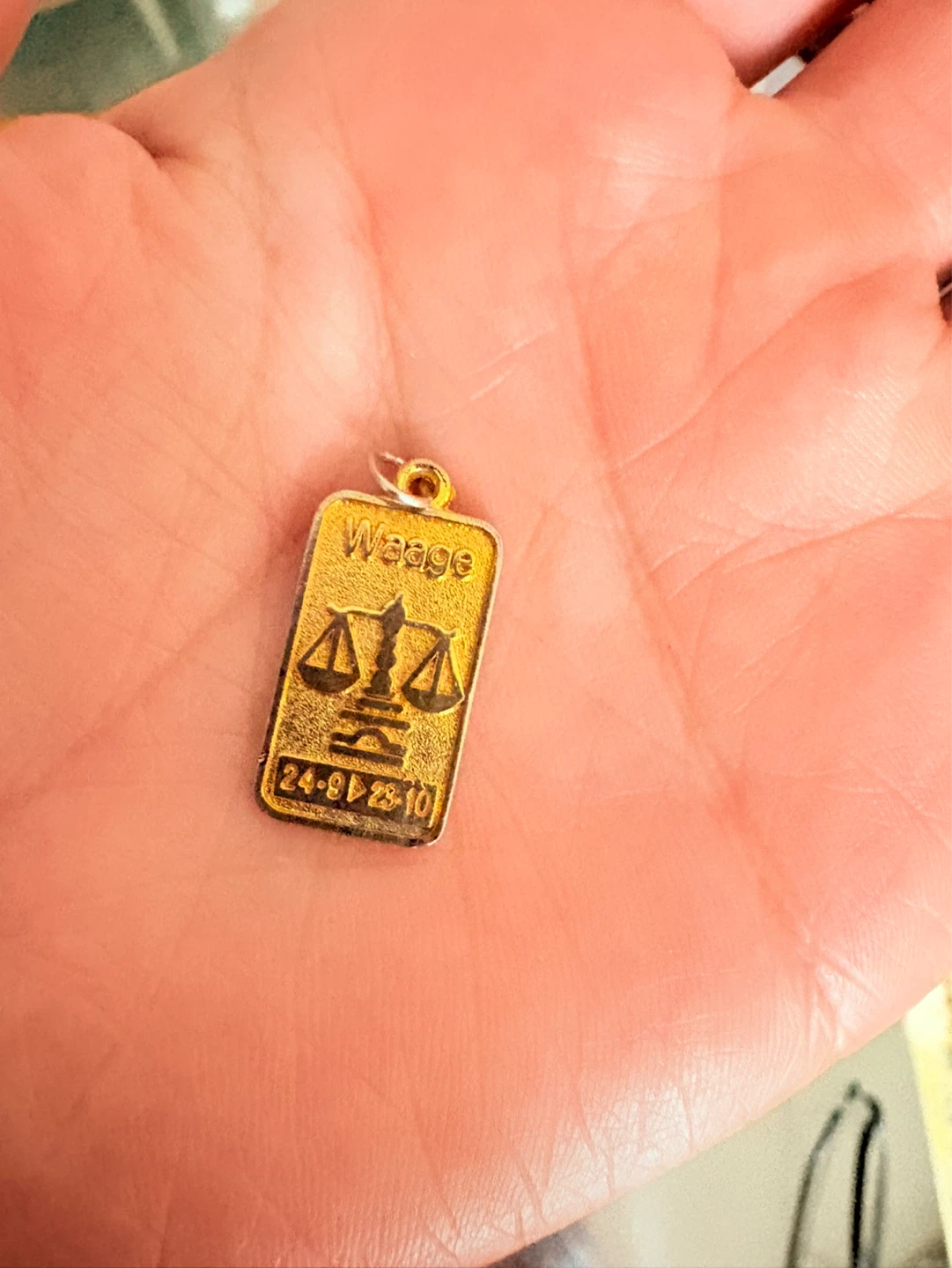 Libra Charm Pendant - photo 2