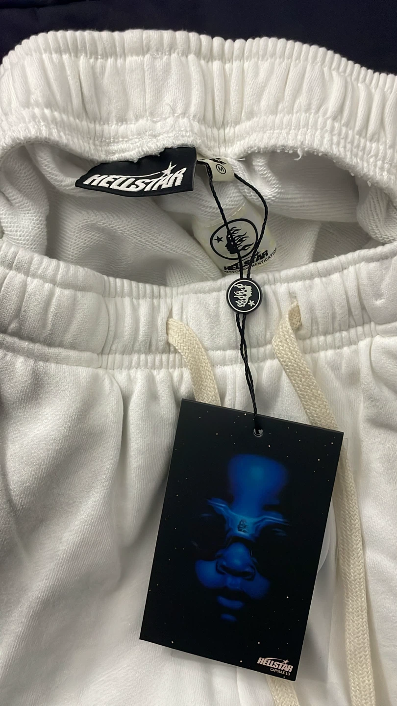 Hellstar Flame Shorts White - photo 2